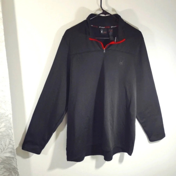 Spyder Other - Spyder Pullover Active Shirt ProW B Sweatshirt Large 1/4 Zip Jacket Base…